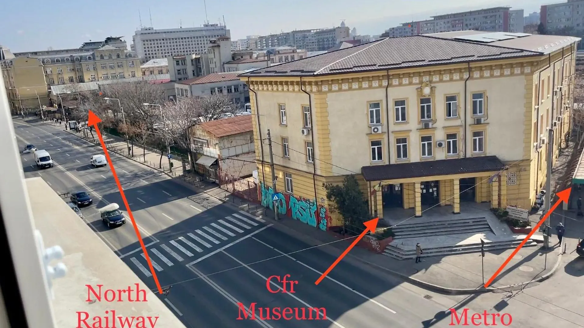 3 Vis-A-Vis Studio - Gara De Nord Bukarest Rumänien